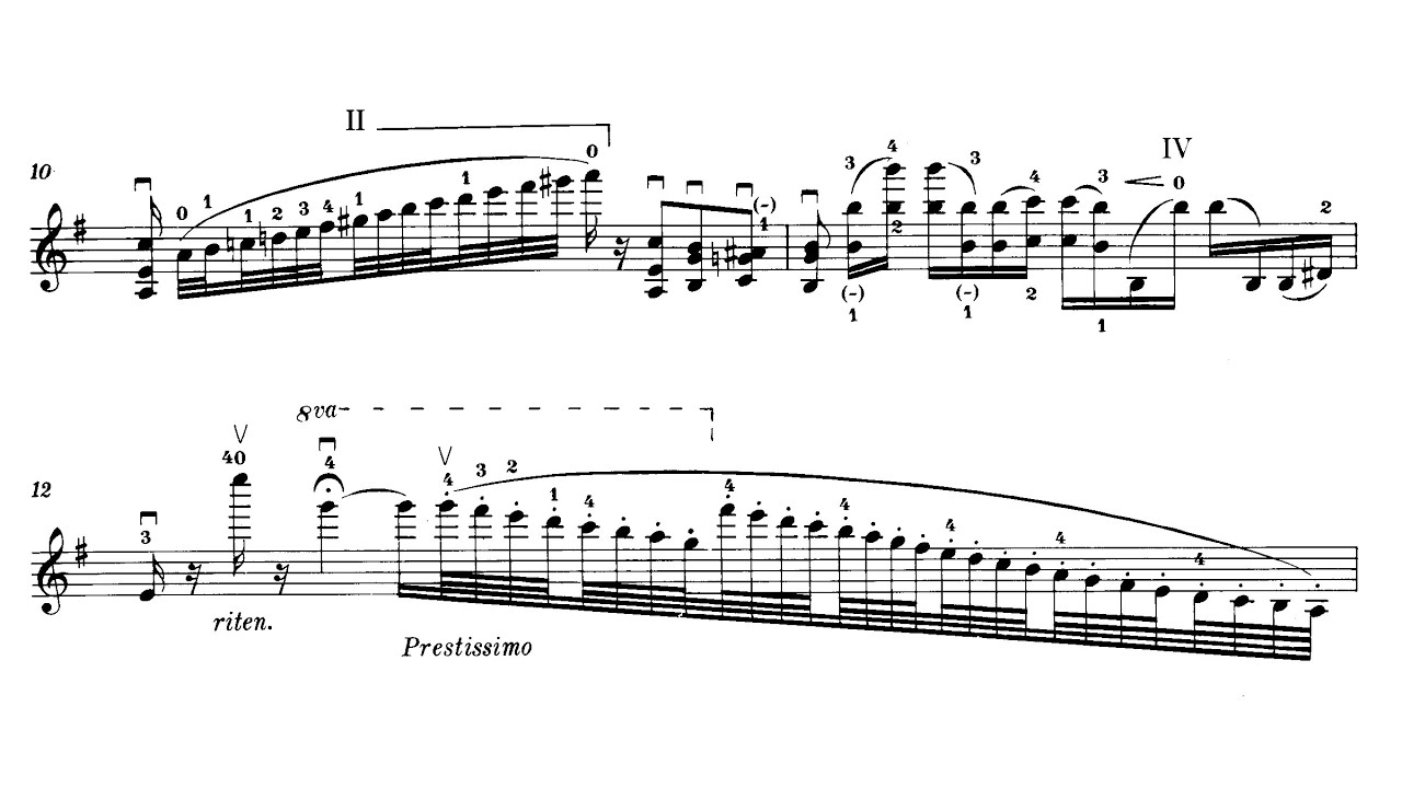 Heinrich Wilhelm Ernst: 6 Polyphonic Études (Turban)