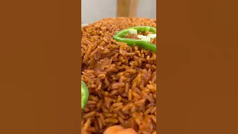 Ghanaian jollof rice it tasty  have you tried it yet #food