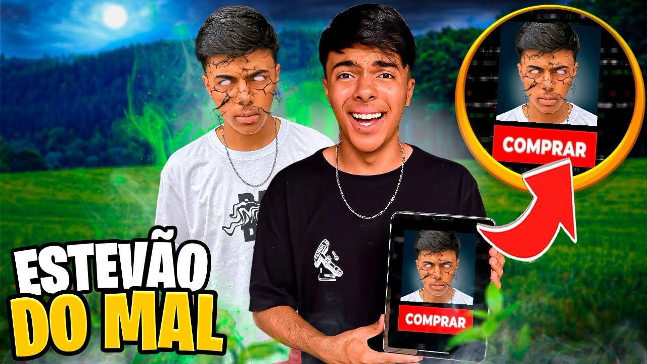 COMPREI UM CLONE MEU NA DARK WEB! *Ele é do mal😰