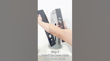 Model: Star, Palm Vein Recognition Unlocking Smart Door Lock Installation #smartlocks#smarthome