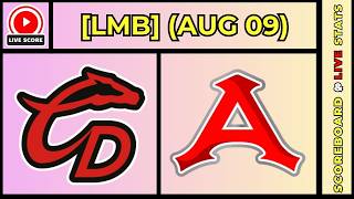 🔴 Caliente de Durango vs Acereros de Monclova | LMB Baseball August 9, 2026 Live SCOREBOARD EN VIVO