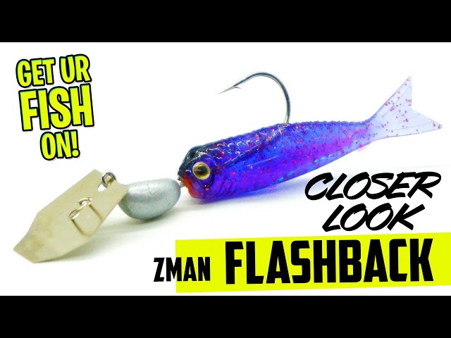 Zman Flashback Chatterbait Small Vibrating Jig - Bass Fishing