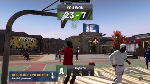 Nba2k20 15 REBOUNDS!!  *Empty park *