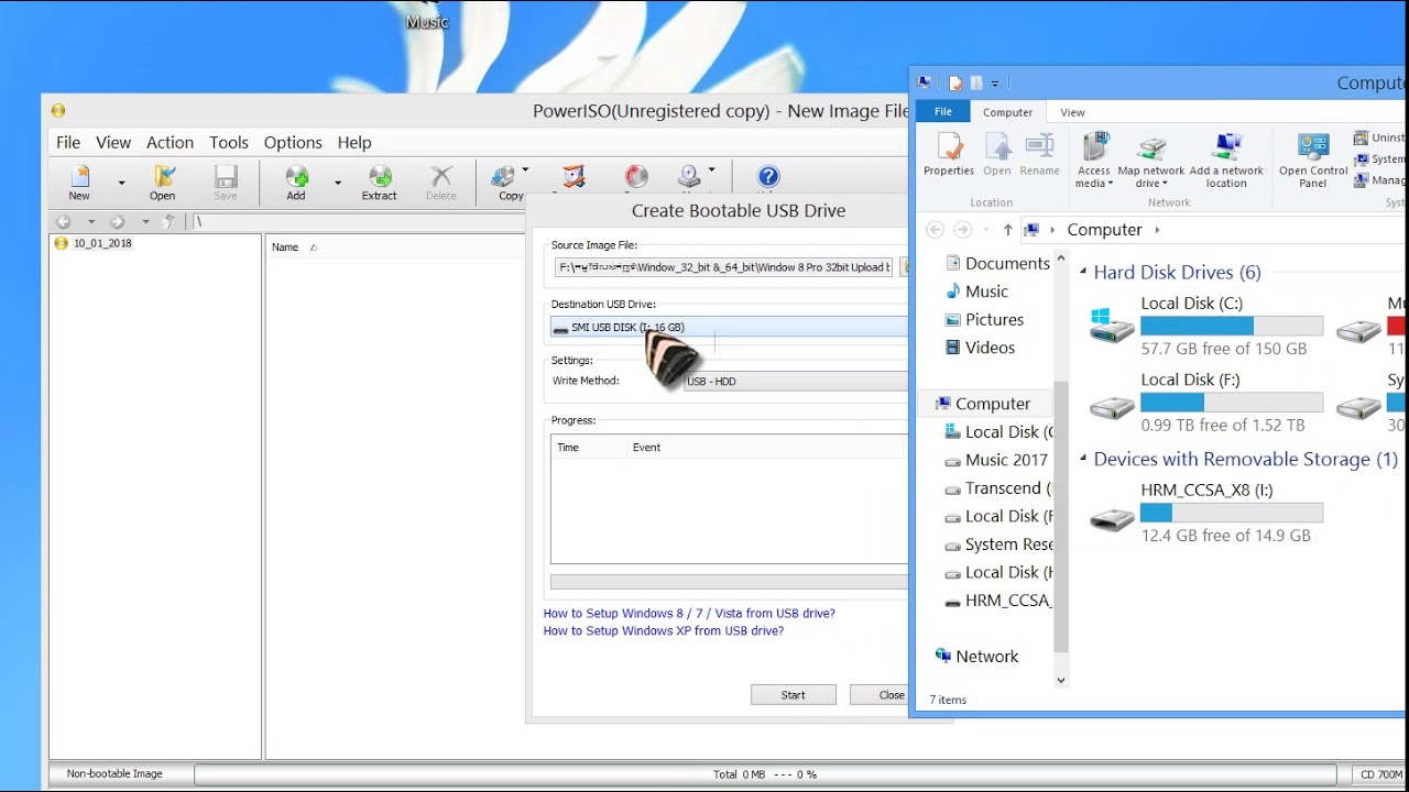 Poweriso Boot Usb How To Boot Usb With Power ISO by SOcheatrothanak2018 - YouTube