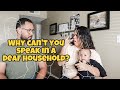 Why can't you speak in a Deaf household? [CC]