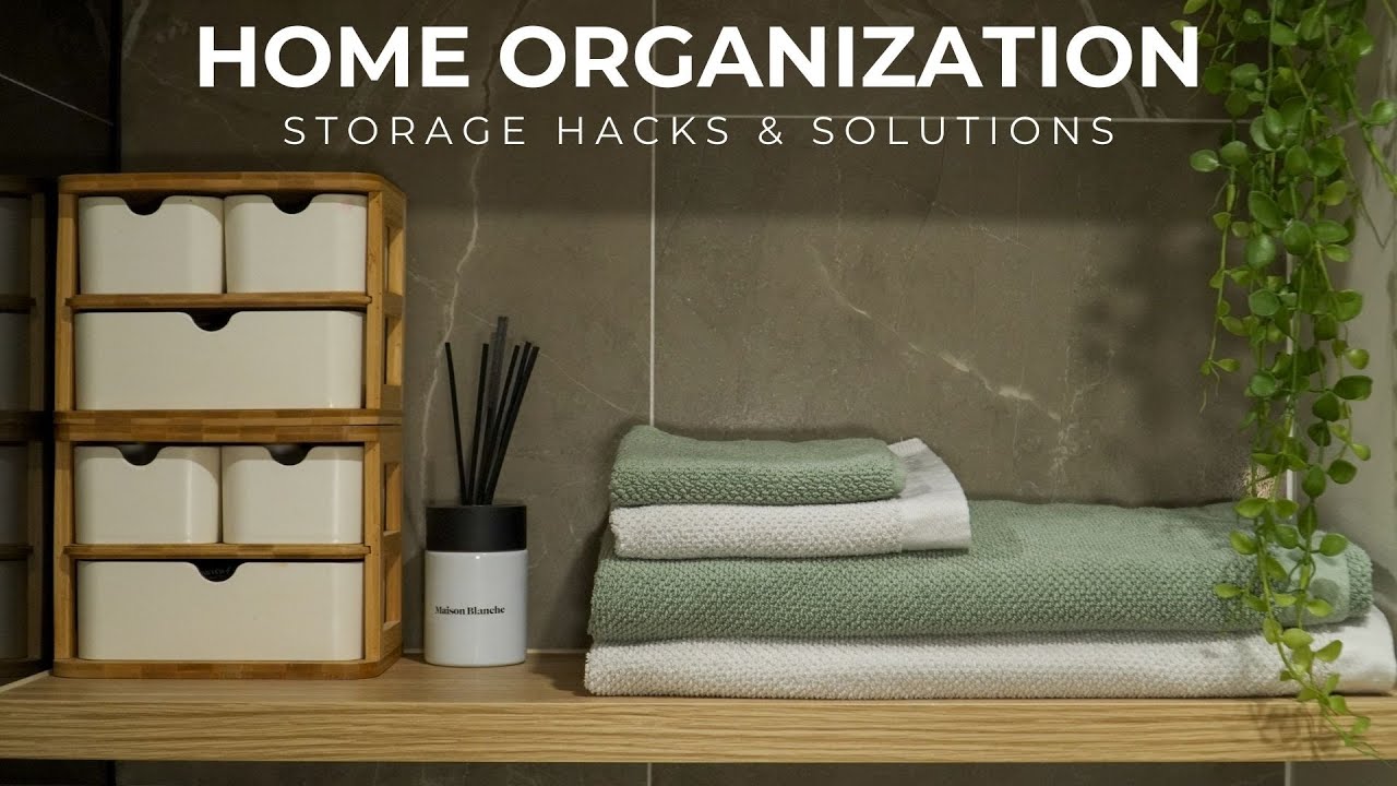 Home Organization Ideas (IKEA, MUJI & More) - Storage Hacks