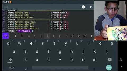 Pemrograman Dasar || Penilaian Siswa || #Pascal N-IDE