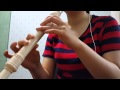 [HAZE] Lights of my wish - Takatsukasa Mai (Shida Yuumi) 高司舞(志田友美) Recorder Playing