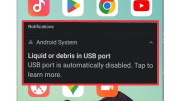Fix Android System Liquid or debris in USB port || Automatically disabled Problem Solve