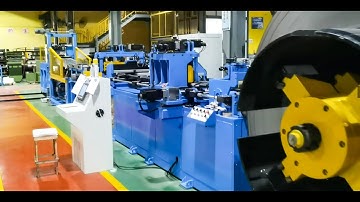 CANWIN |400 mm two-shear and two-punch core cutting machine  |Automatic stacking cut to length line