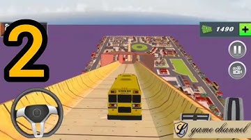 School Bus Pick Drop Gameplay Walkthrough Part 1 - Bus Simulator - Android Gameplay