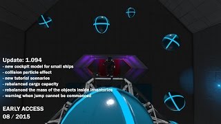 Space Engineers - Update 01.094 - New cockpit model, Collision particle effect, Tutorial scenarios