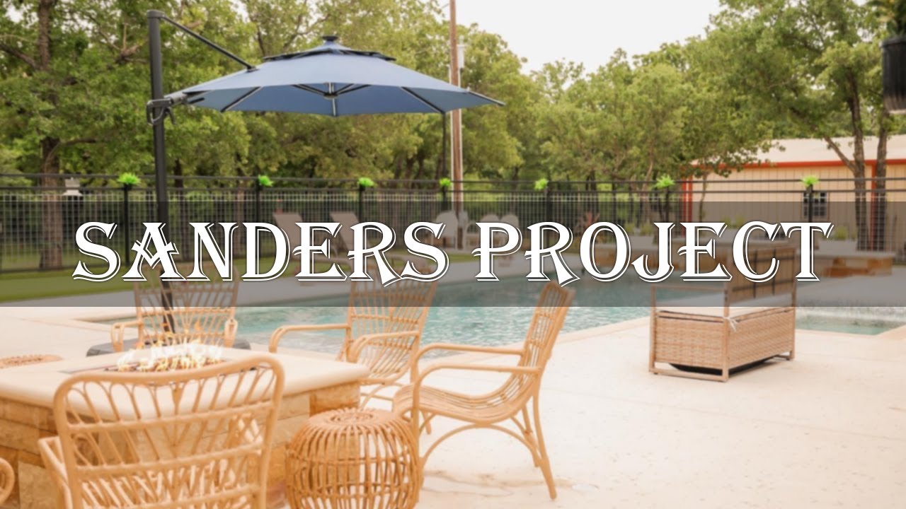 The Sanders Project | Texas Backyard Oasis