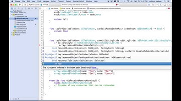 6 TableView Delete Todo