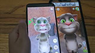 Two Talking Tom Test Hello