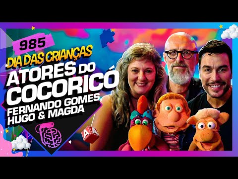 DIA DAS CRIANÇAS: ATORES DO COCORICÓ (JÚLIO, ASTOLFO E LILICA) - Inteligência Ltda. Podcast #985