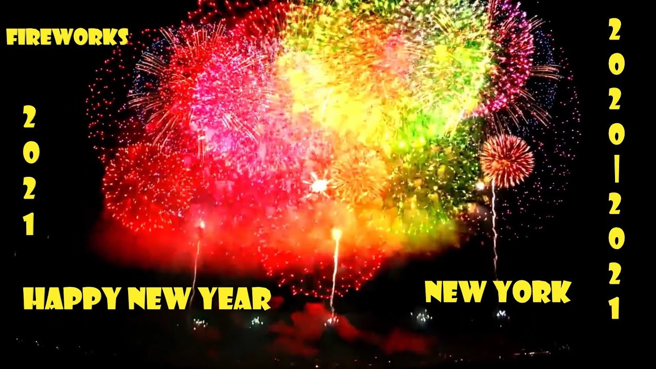 New York FireWorks 2021 Happy New Year Walking Around YouTube
