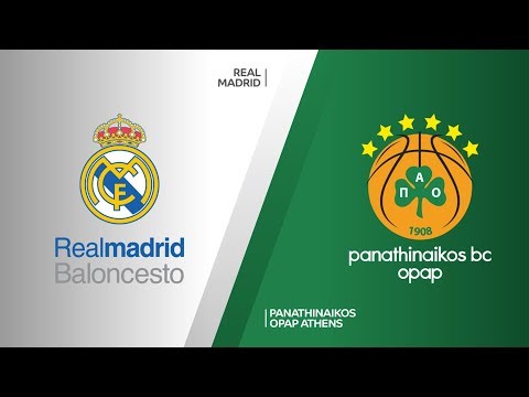Real Madrid - Panathinaikos OPAP Athens Highlights | Turkish Airlines EuroLeague PO Game 1