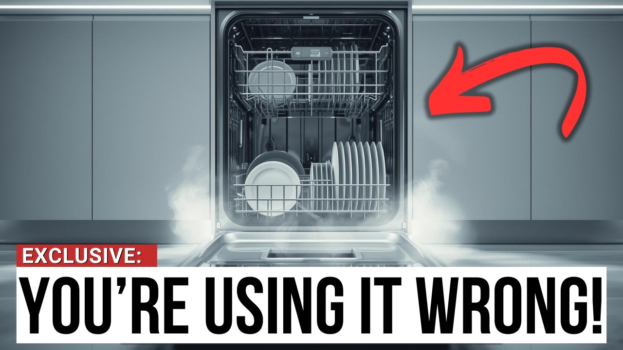 STOP Using Your Dishwasher WRONG! 4 Hacks That Change EVERYTHING!