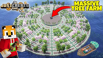 MEGA TREE FARM - Minecraft Create Mod [#23]
