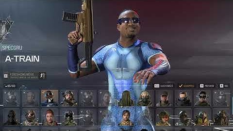 Warzone 3 - A-Train Voicelines & Menu Animations