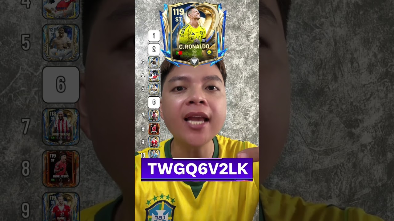 Mừng Cristiano Ronaldo ghi bàn tại World Cup FCMobile VN
