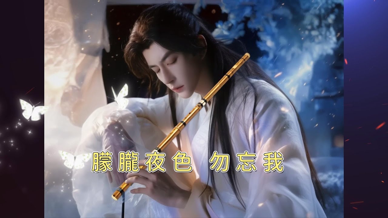 憶.朦朧【朦朧夜色 勿忘我】朦朧之光未滅，願世長憶/ 縹緲思古追憶 /  #于朦朧