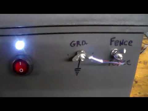 Diy Weatherproof Box For Electric Fence Charger