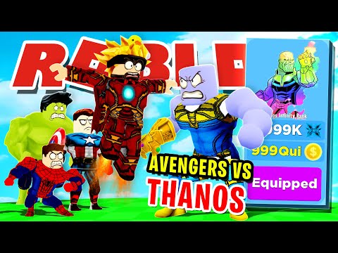 Noob Thanos Vs Avengers Noob Thanos Gets New Max Rank And Fights Us In Roblox Ninja Legends Youtube - all new fortnite dances in real life vs roblox thanos noobix pro