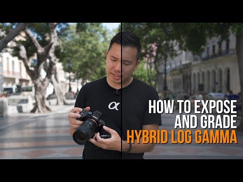 How I Expose & Color Grade Sony Hybrid Log Gamma (HLG) - My FAVORITE a7III a7RIII Picture Profile!