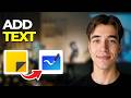 How To Add Text And Sticky Notes To MS Whiteboard | Tutorial 2026