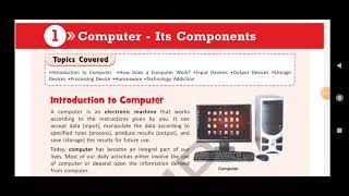 Chapter 1: Computer -Its Components(Output Devices)(Part3)