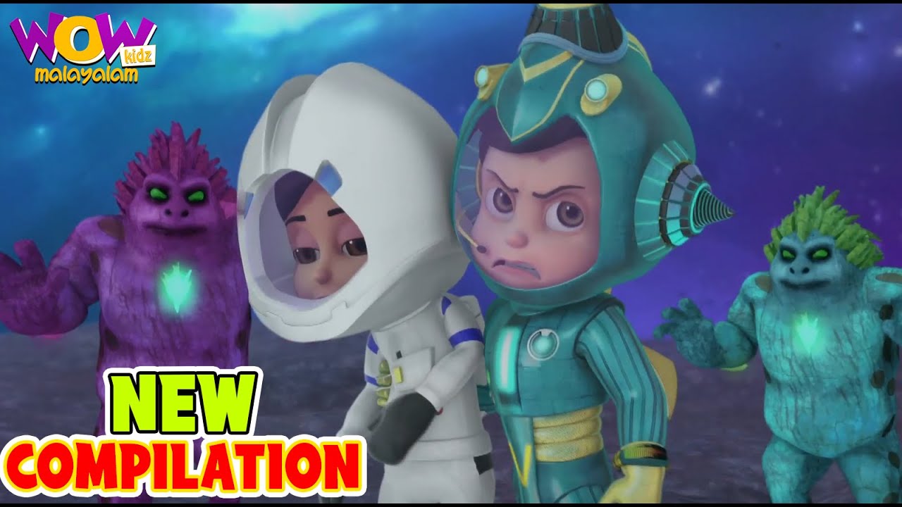 Vir And Emly |Vir The Robot Boy| New Compilation 116 | Kids Malayalam Story |Cartoon