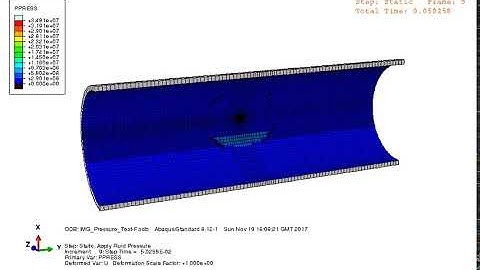 Fluid Penetration on ABAQUS