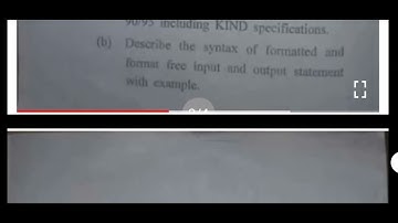 GJUS&T msc programming and fortran question paper 2016 batch