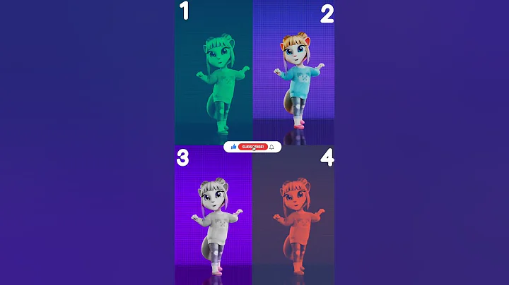 Dance Challenge Time! 💃💫 Shine Together With Talking Angela #shorts