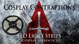 Avawo Flexible Adhesive Led Lights Strip Review - Cosplay Contraptions Cosplay Apprentice