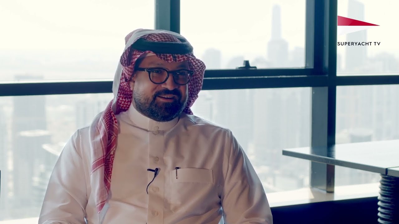 Majed M Sherbiny at the 2022 Dubai Boat Show | Superyacht TV