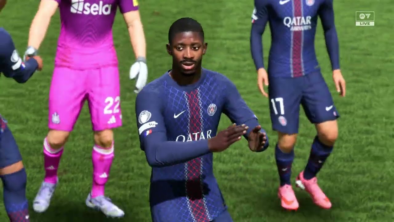 Paris Saint-Germain vs Newcastle | Champions League | EA SPORTS FC 26 [4K60]