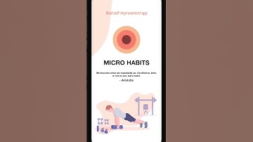 Micro habits app.