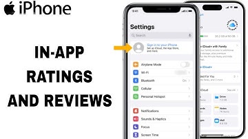 How To Enable In-App Ratings And Reviews On iPhone Settings