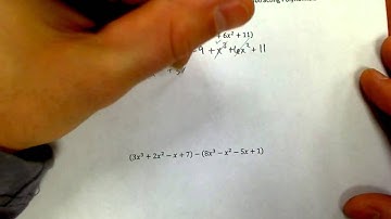 Lesson 5.4 Video 1 - Adding and Subtracting Polynomials