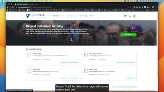 YourCause CSRconnect Record Hours