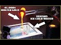 Pouring MOLTEN GOLD in WATER! 41,000$ GOLDBAR
