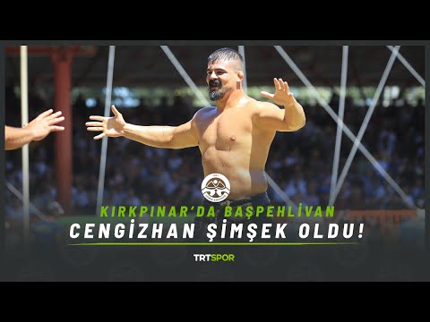 Kırkpınar'da başpehlivan Cengizhan Şimşek! | 661. Tarihi Kırkpınar Yağlı Güreşleri Final