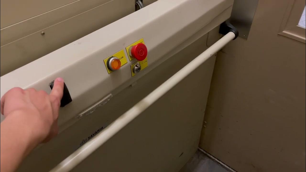 Savaria Wheelchair Lift at AlexanderDunn Building, NCCU in Durham, NC
