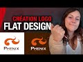 Comment designer un logo en flat design