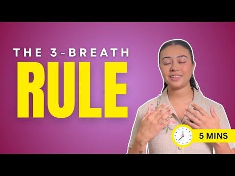 Vagus Nerve Activation: The 3-Breath Technique for Daily Balance | 5-Minute Practice