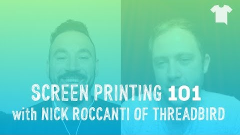 Screen Printing 101: The Process, Inks, Mistakes and Misconceptions