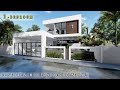 Project #20: 3 BEDROOM 2-STOREY HOUSE on a 12.5x18m LOT | MODERN HOUSE DESIGN | 'Design Concept'